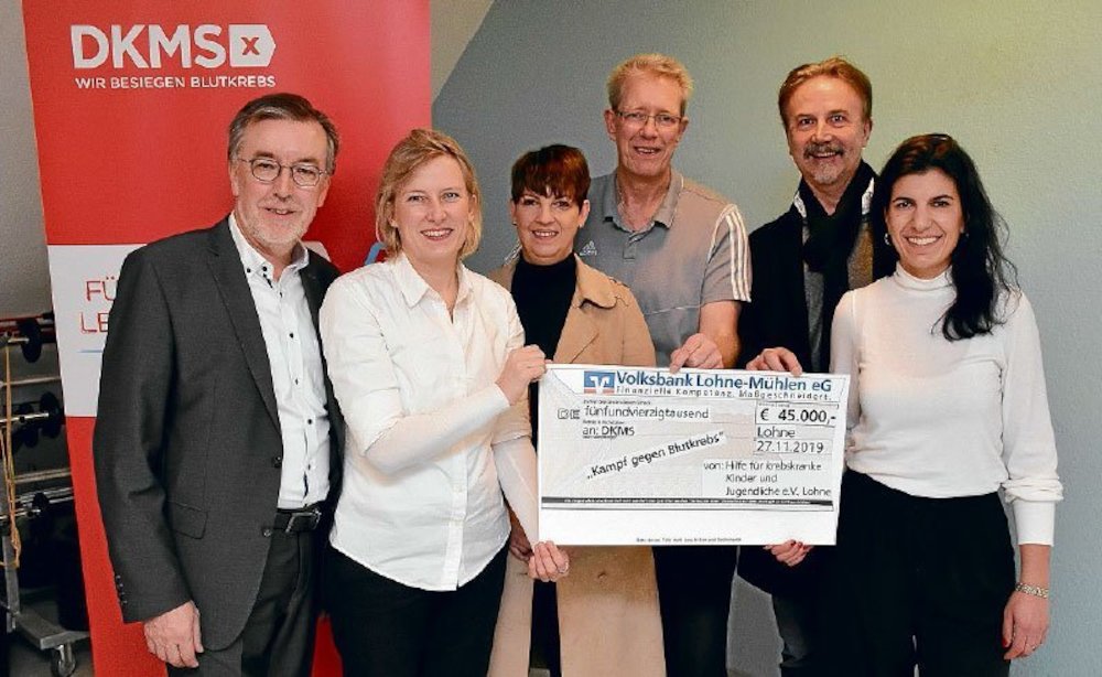 45000 Euro für den Kampf gegen Blutkrebs Image 1