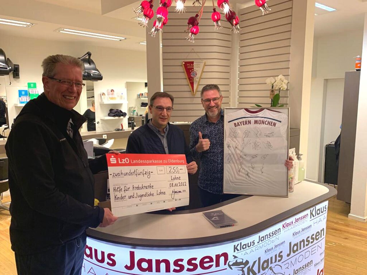 Bayernfan spendet an den Verein Image 1