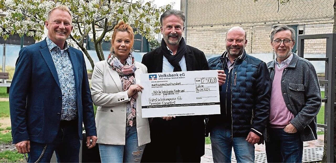 Thronfest bringt 2500 Euro für Lohner Verein Image 1