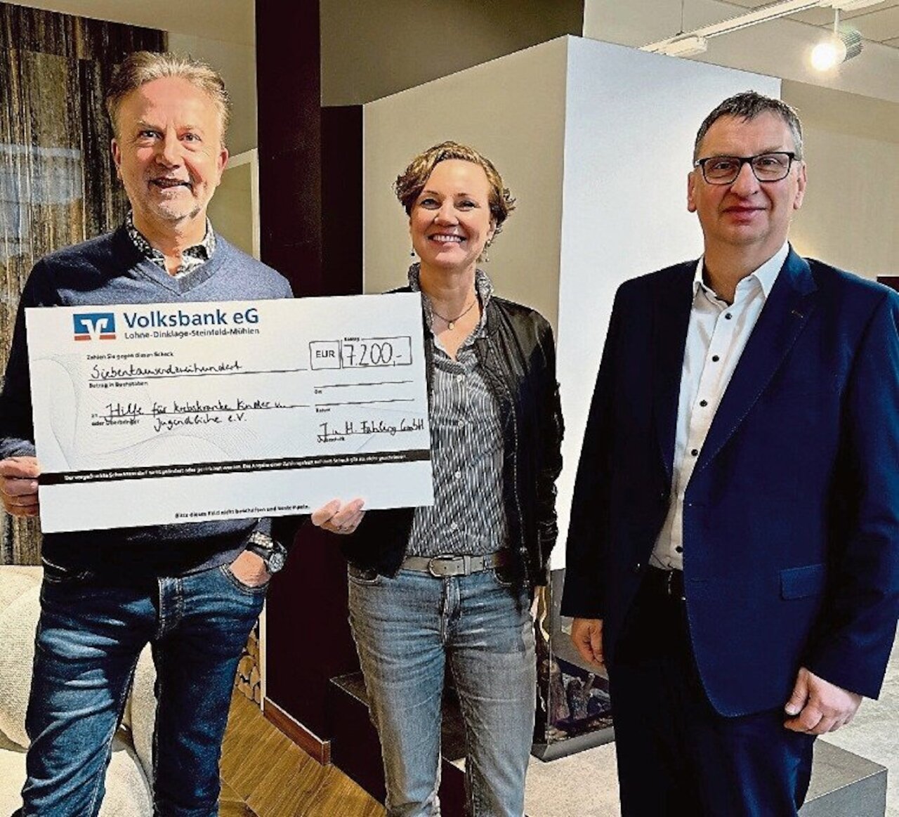 7200 Euro für Krebshilfe Image 1